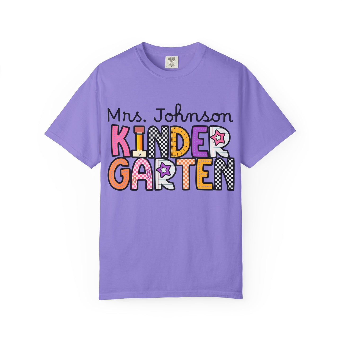 Personalized Kindergarten Teacher T-Shirt