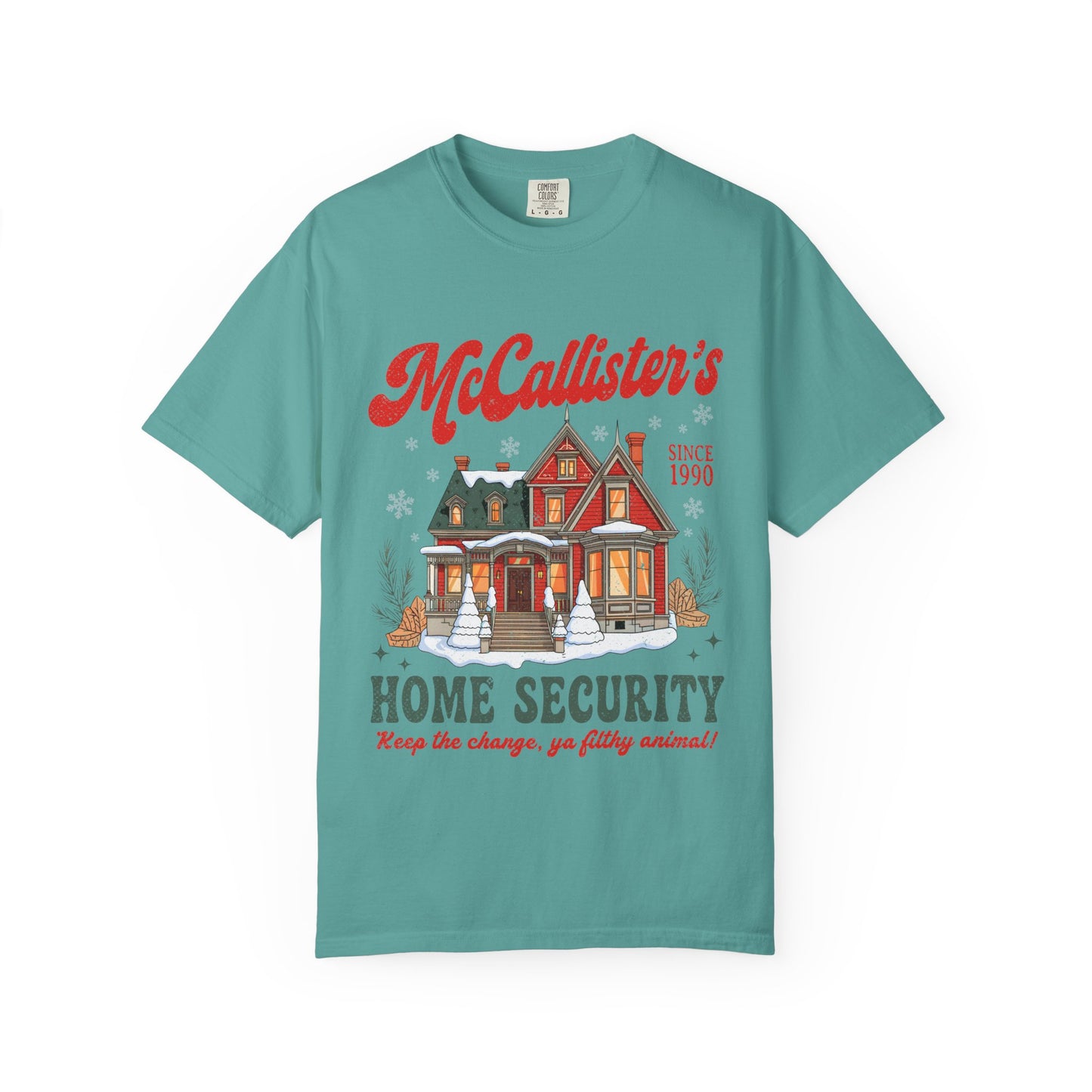 McCallister's Home Security T-Shirt — Christmas Vacation Movie Cozy Tee