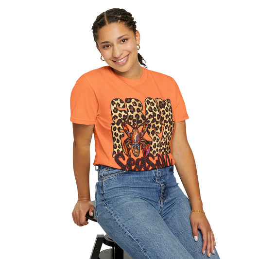 Leopard Print Graphic T-Shirt, Graphic Tee, Casual Wear