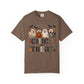 Faux Quilted Halloween Chick or Treat T‑Shirt