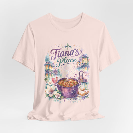 Tiana's Place Tee — Southern Gumbo & Magnolia Graphic Shirt