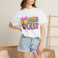 First Grade Rules T-Shirt, Unisex Garment-Dyed Tee, Back to School Top, Teacher Gift
