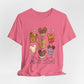Snack Character T-Shirt — “Just Here for the Snacks” Graphic Tee