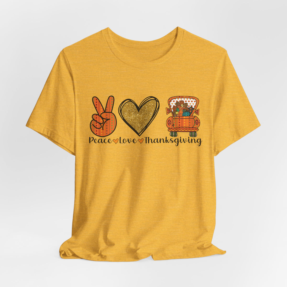 Peace, Love, Thanksgiving Graphic Tee