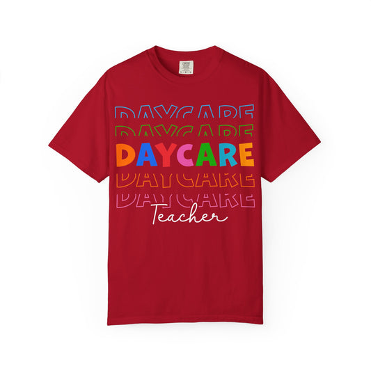 Daycare Teacher T-Shirt, Unisex Gift for Educators, Classroom Apparel, Teacher Appreciation, Cute Teacher Tee