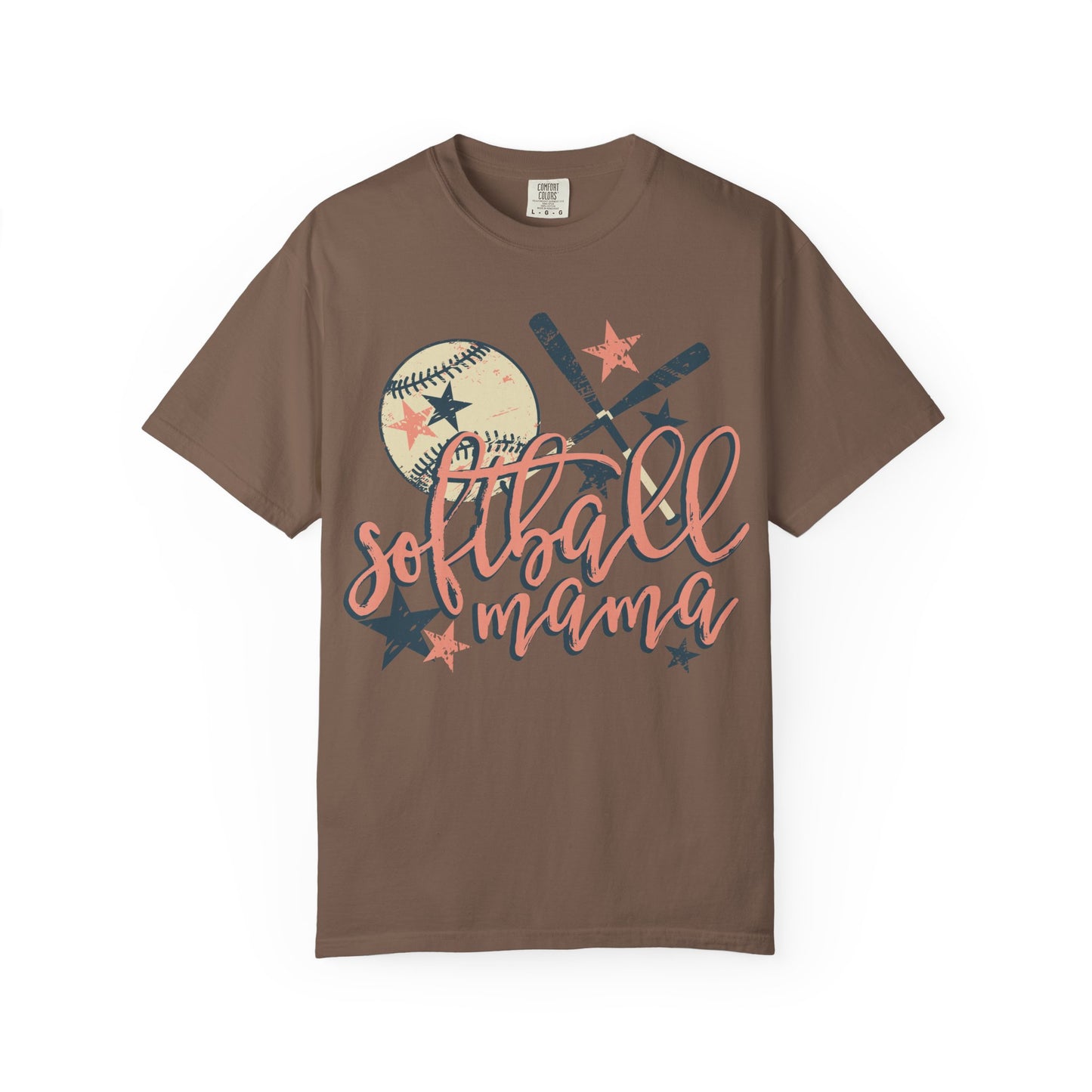 Softball Mom Vintage T-Shirt, Relaxed Fit Shirt, Casual Wear, Gift for Friends, Comfy Everyday Tee