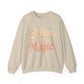 Believe in Magic Cozy Pastel Crewneck Christmas Sweatshirt
