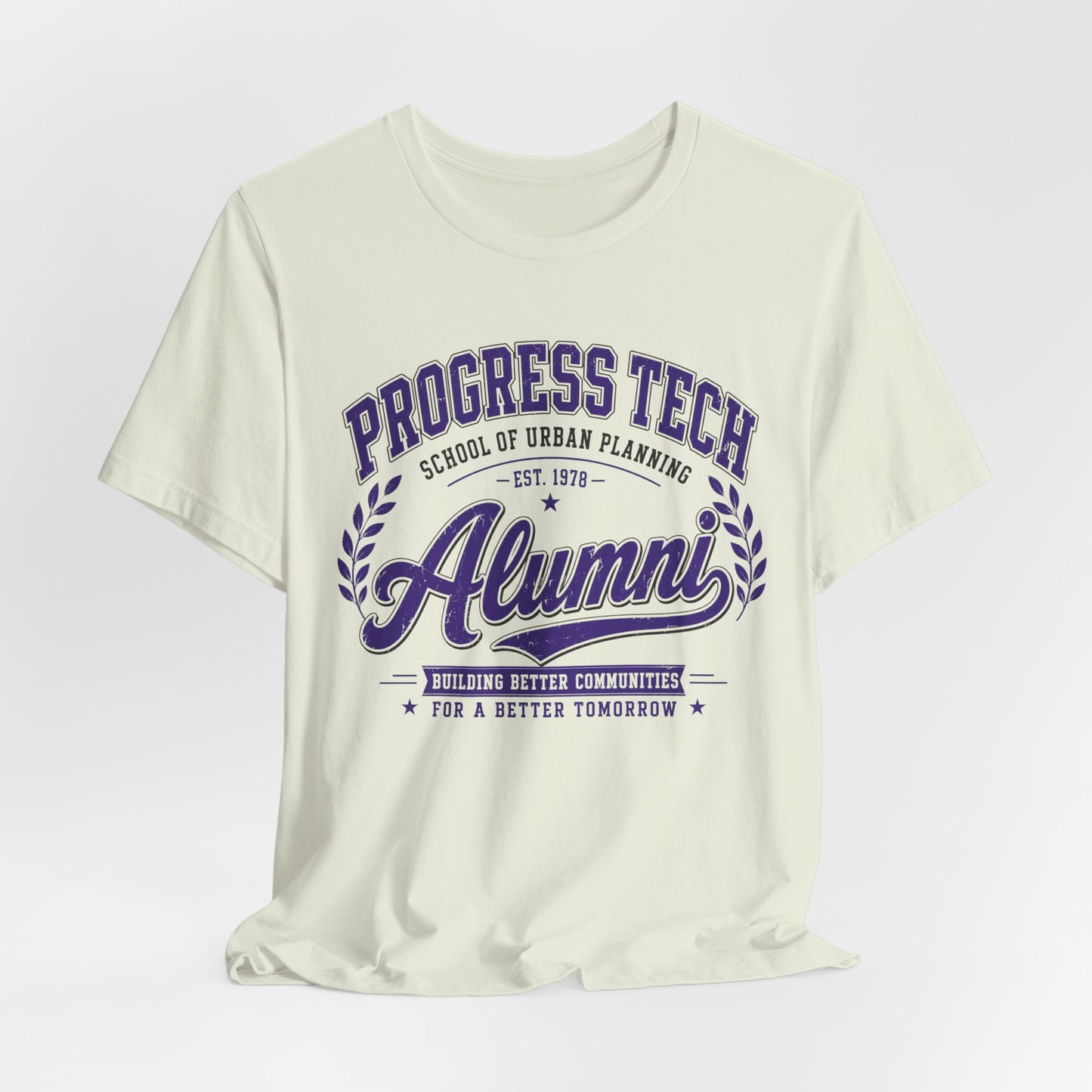 Progress Tech Alumni Tee — School of Urban Planning Vintage College T-Shirt