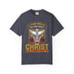 Welding Christian T-Shirt — "I Can Weld All Things Through Christ" Faith Mechanic Tee
