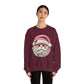 Knit Santa Christmas Crewneck Sweatshirt