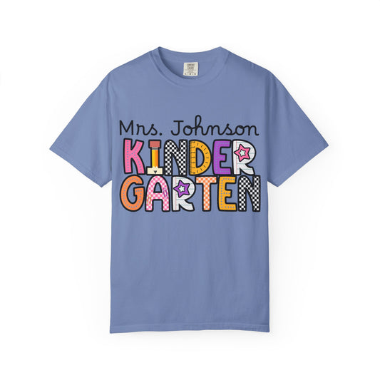 Personalized Kindergarten Teacher T-Shirt