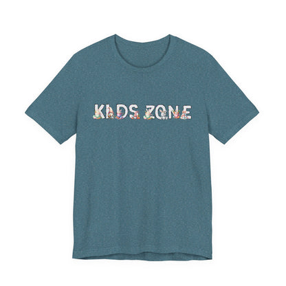 Kids Zone Daycare Easter T-Shirt — Easter Stripes
