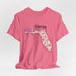 Florida Floral State Tee —Pink Bow & Script