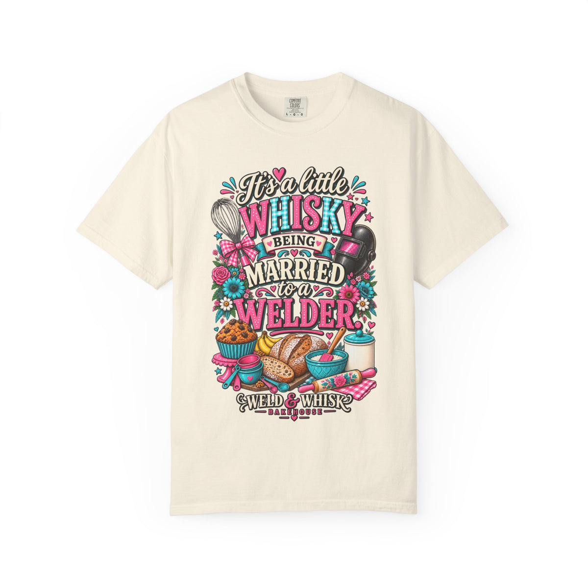 It's a Little Whisky Being Married to a Welder T-Shirt — Funny Welder Wife Gift