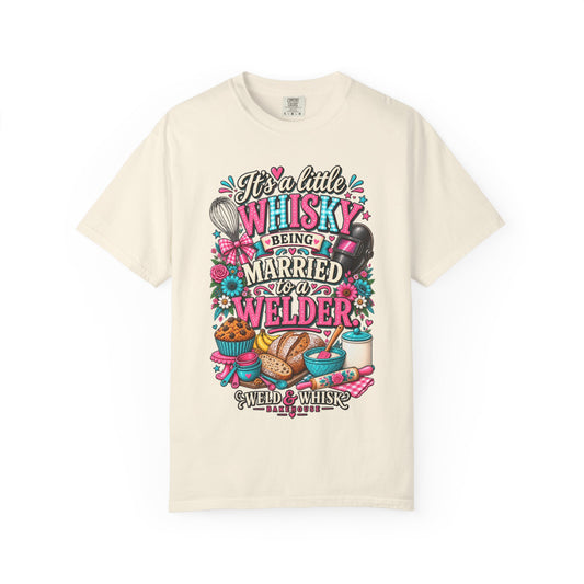 It's a Little Whisky Being Married to a Welder T-Shirt — Funny Welder Wife Gift