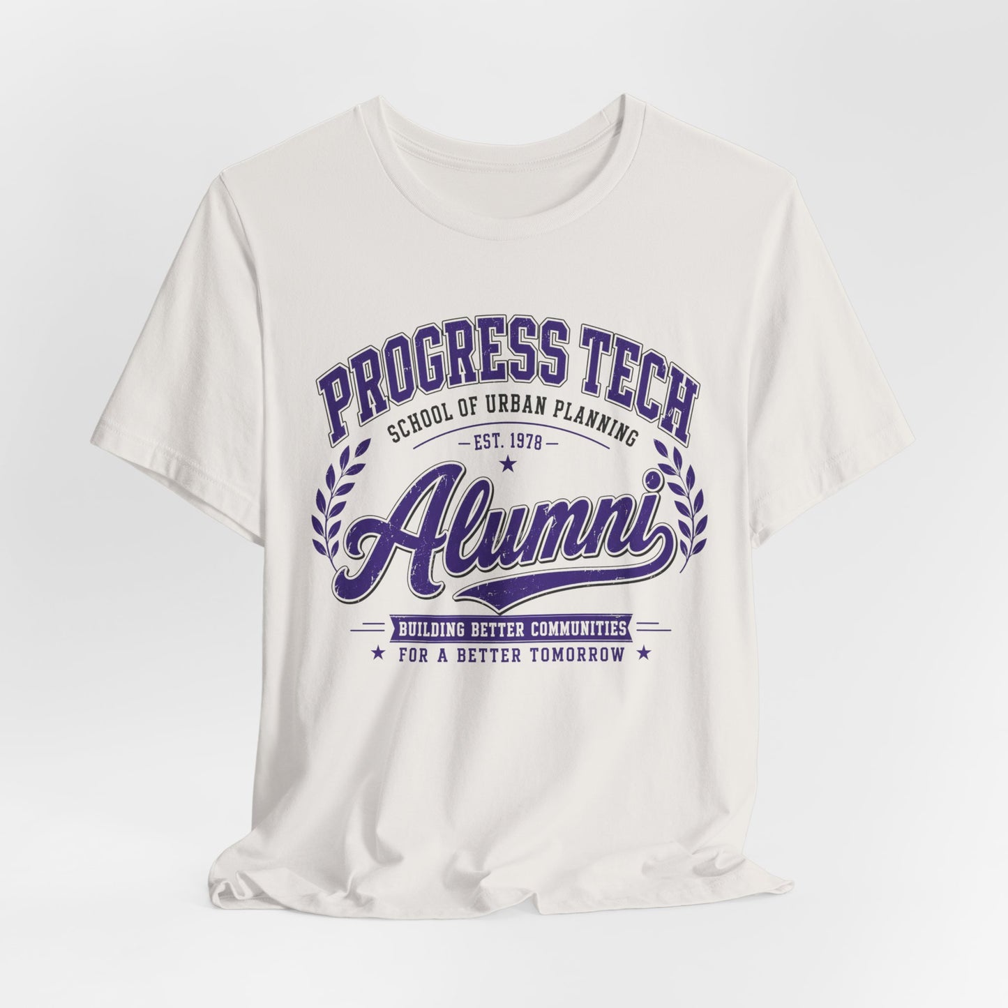 Progress Tech Alumni Tee — School of Urban Planning Vintage College T-Shirt