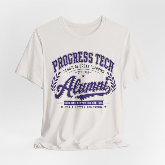 Progress Tech Alumni Tee — School of Urban Planning Vintage College T-Shirt