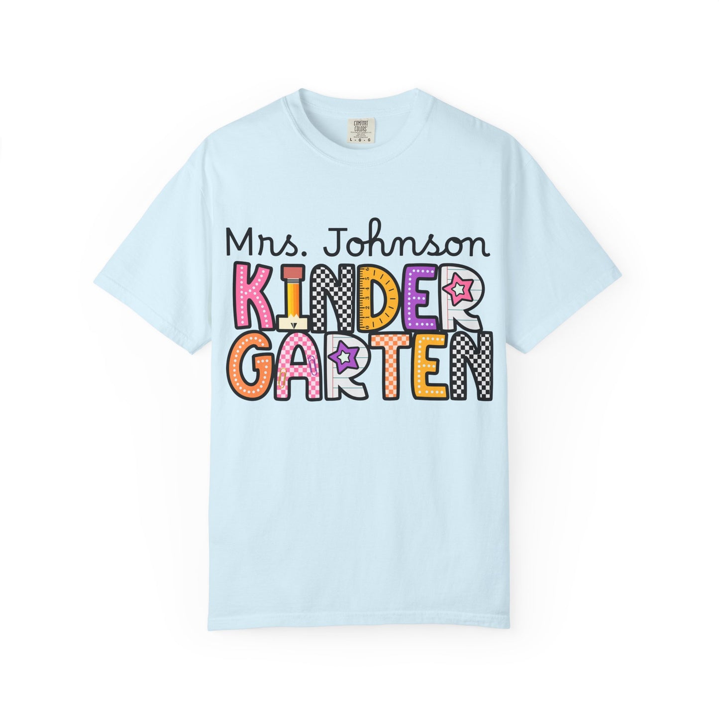 Personalized Kindergarten Teacher T-Shirt