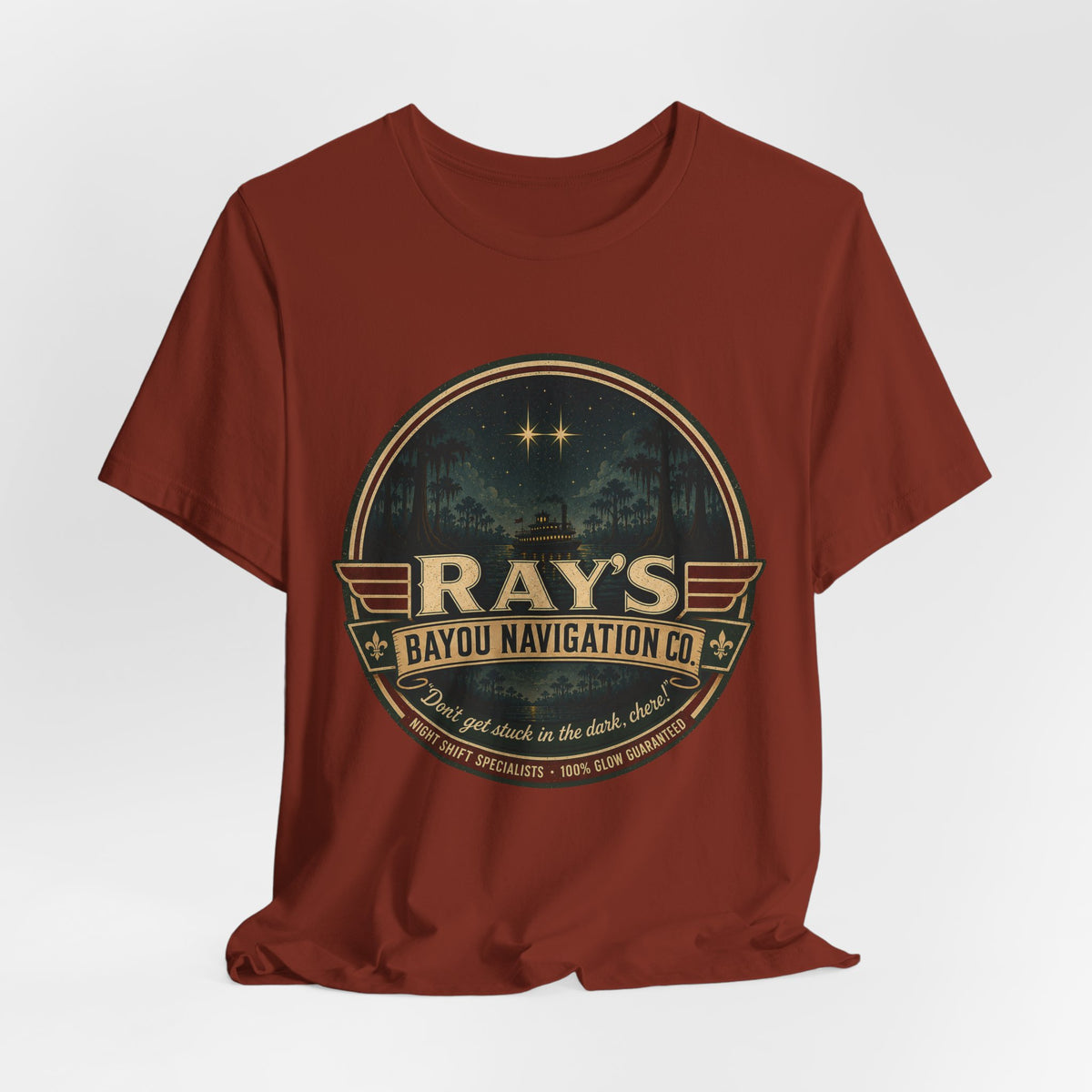 Ray’s Bayou Navigation Co. T-Shirt — Vintage Adventure Bayou Tee