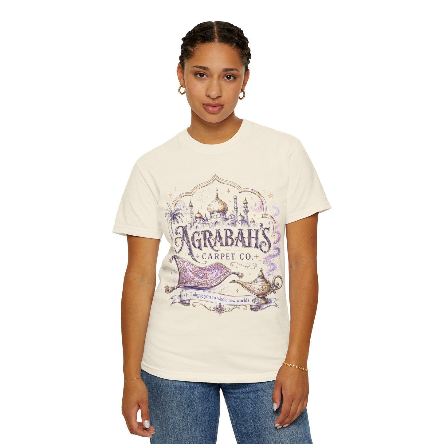 Agrabah's Carpet Co. T-Shirt — Vintage Magic Carpet Graphic Tee