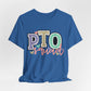 Colorful PTO Teacher/Parent Volunteer Squad Tee