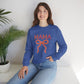 Faux Yarn Mama Ribbon Crewneck Sweatshirt