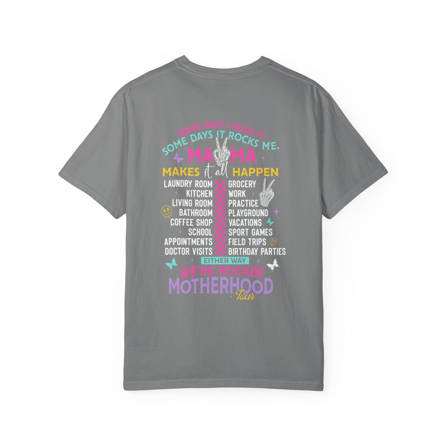 Mama Makes It Happen T-Shirt — Funny Graphic Tee Celebrating Motherhood