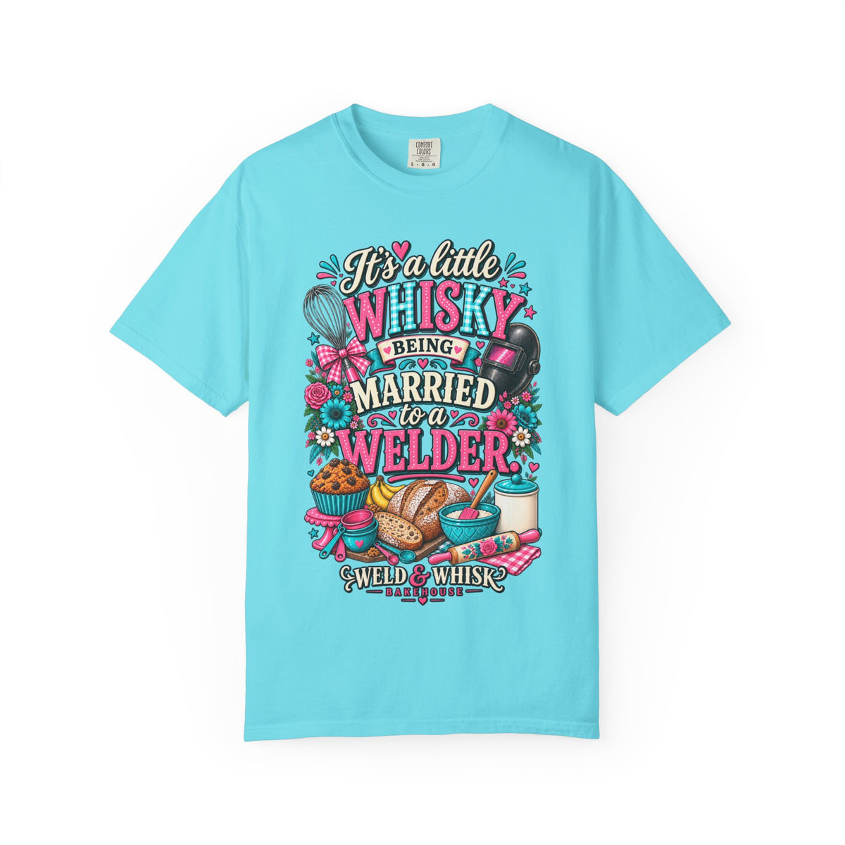 It's a Little Whisky Being Married to a Welder T-Shirt — Funny Welder Wife Gift