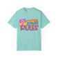 Fifth Grade Rules T-Shirt, Fun Shirt, Unisex Garment-Dyed Tee, Back to School Top, Teacher Gift