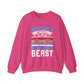 Drop Like a Butterfly, Block Like a Beast Hockey Crewneck Sweatshirt