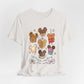Snack Character T-Shirt — “Just Here for the Snacks” Graphic Tee