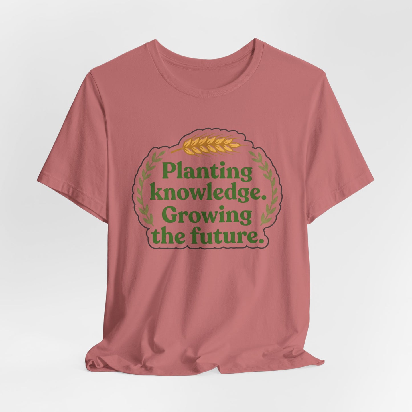 Planting Knowledge. Growing the Future Ag Teacher Graphic Tee