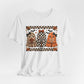 Spooky Halloween Folk Art Ghost Trio T-Shirt
