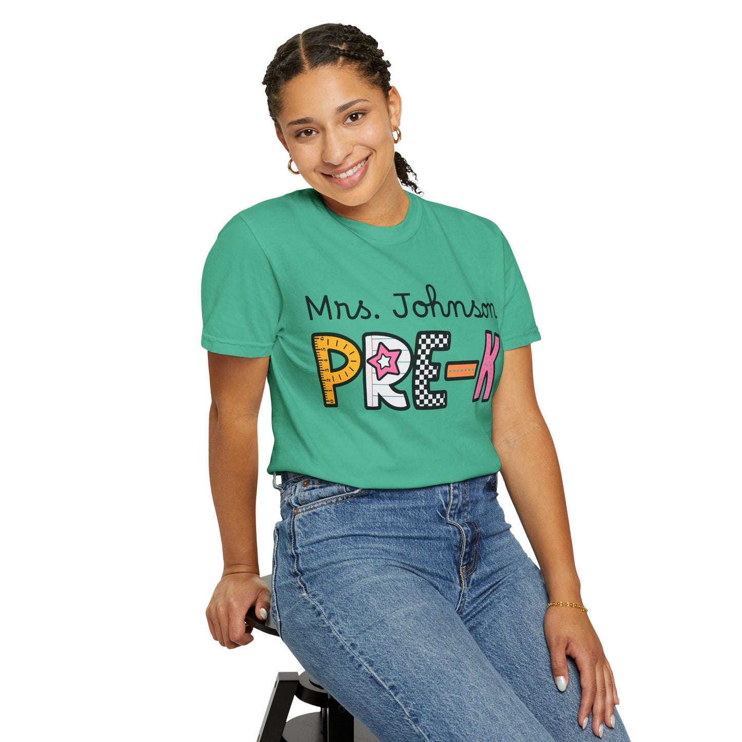 Personalized Pre-K Teacher T-Shirt