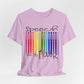Rainbow Flair Pen School Staff Tee - Speech With Flair
