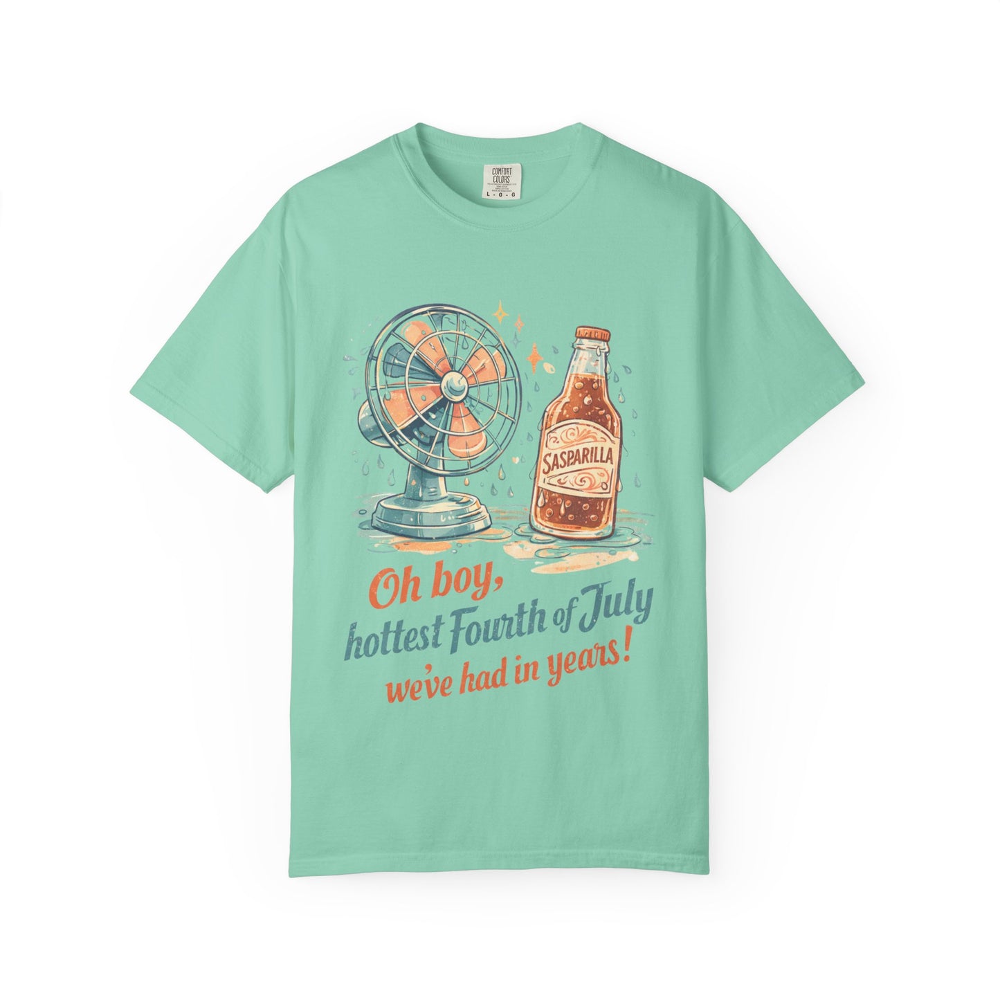 Progress Vintage Tee — "Oh boy, hottest Fourth of July we've had in years!"
