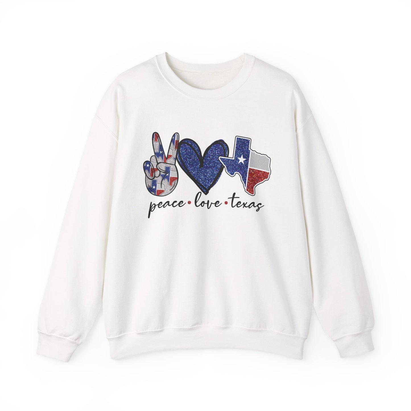 Peace Love Texas Sweatshirt Crewneck