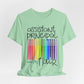 Rainbow Flair Pen School Staff Tee - Assistant Principal With Flair