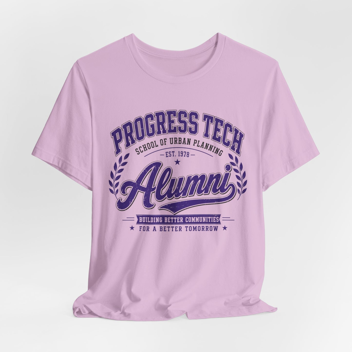 Progress Tech Alumni Tee — School of Urban Planning Vintage College T-Shirt