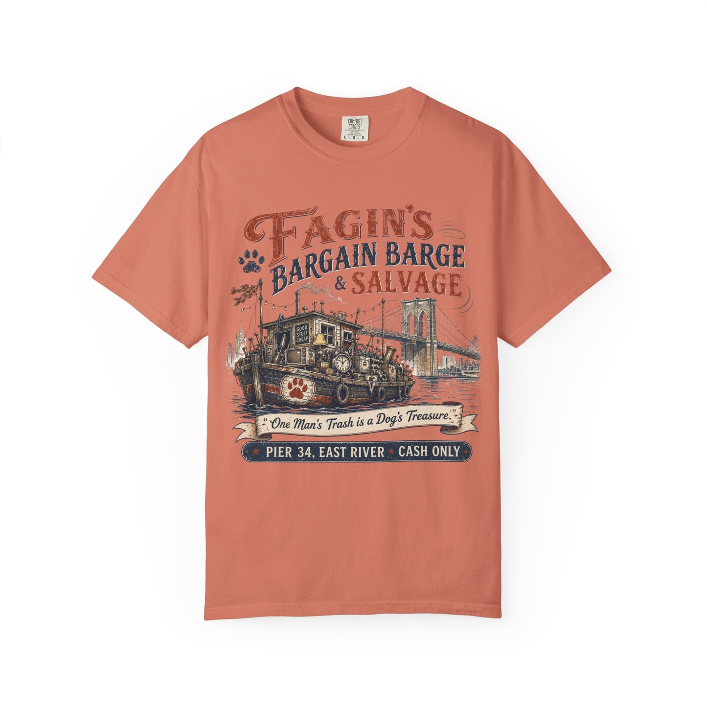 Fagin's Bargain Barge & Salvage Graphic T-Shirt