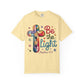 Be the Light T-Shirt — Matthew 5:14 Christian Cross Tee