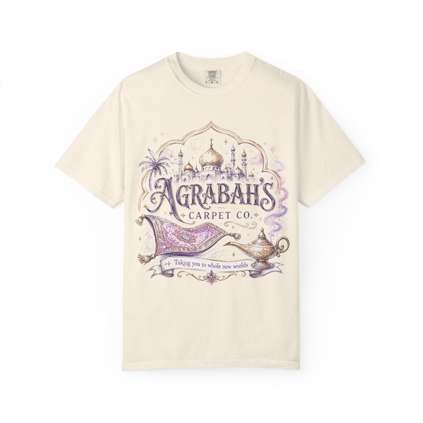 Agrabah's Carpet Co. T-Shirt — Vintage Magic Carpet Graphic Tee