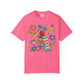 Cute Floral Faux-Yard School Supplies Graphic Tee