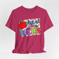 Colorful Faux Glitter Tee - PE Teacher