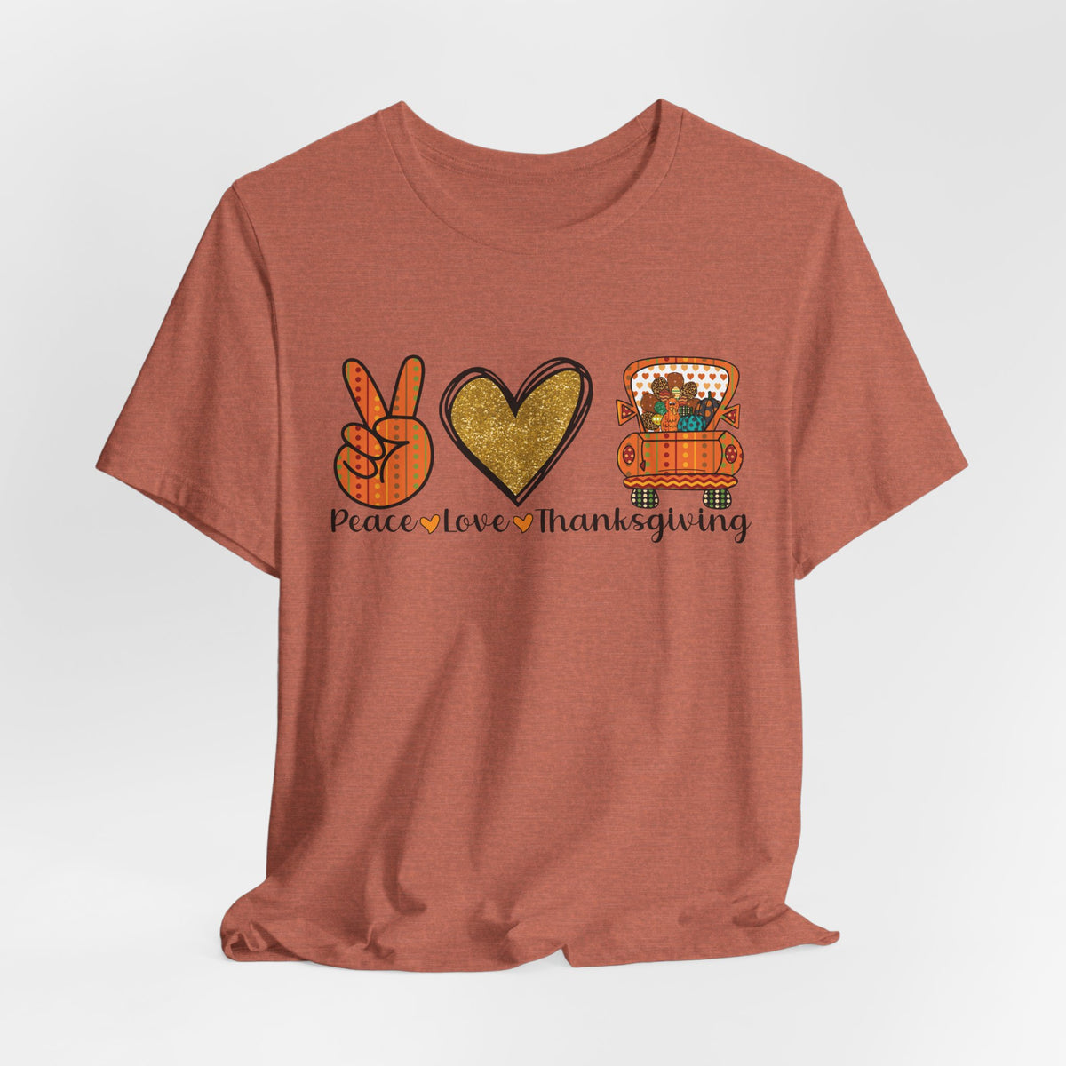 Peace, Love, Thanksgiving Graphic Tee
