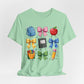 Back-to-School Cute School Supplies Doodles Graphic Tee