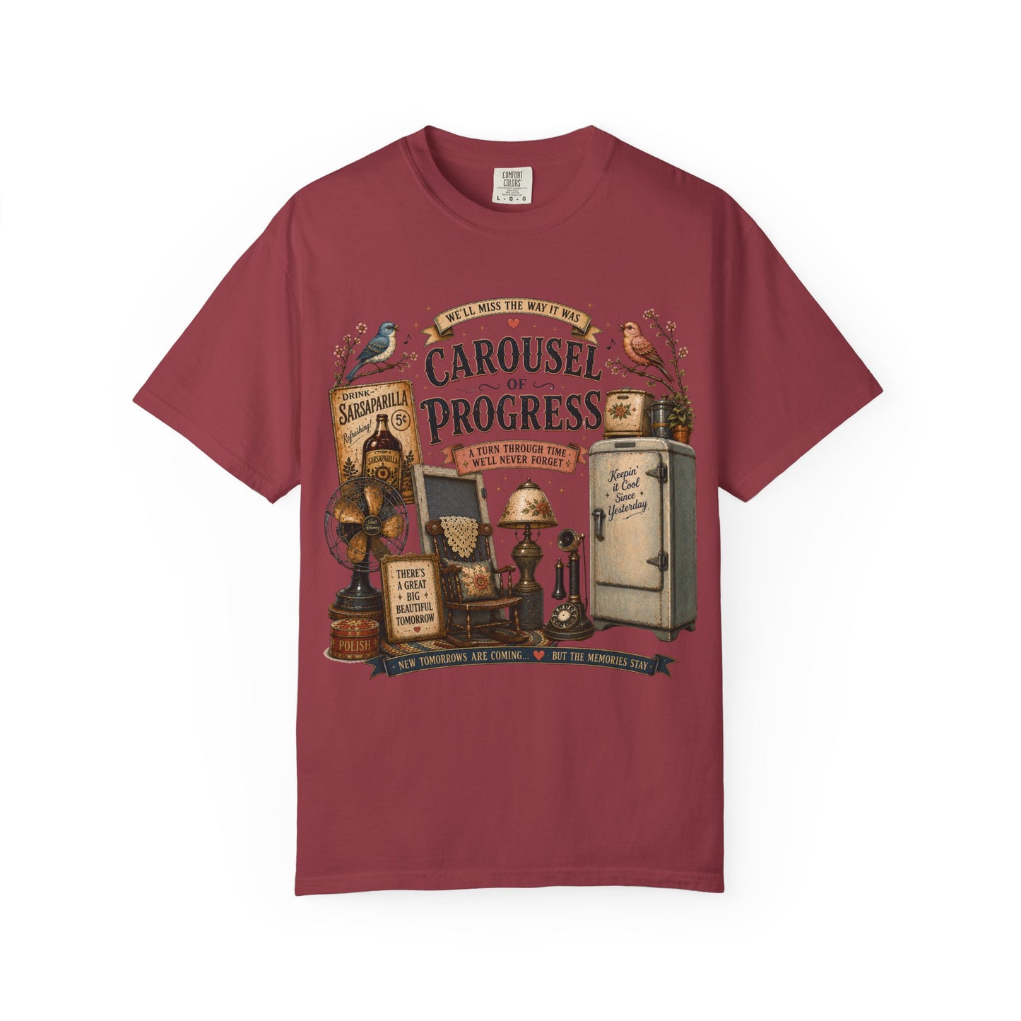 Carousel of Progress Vintage Graphic T-Shirt
