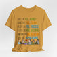 Teacher Like.... Colorful Famous Mentor Character Tee