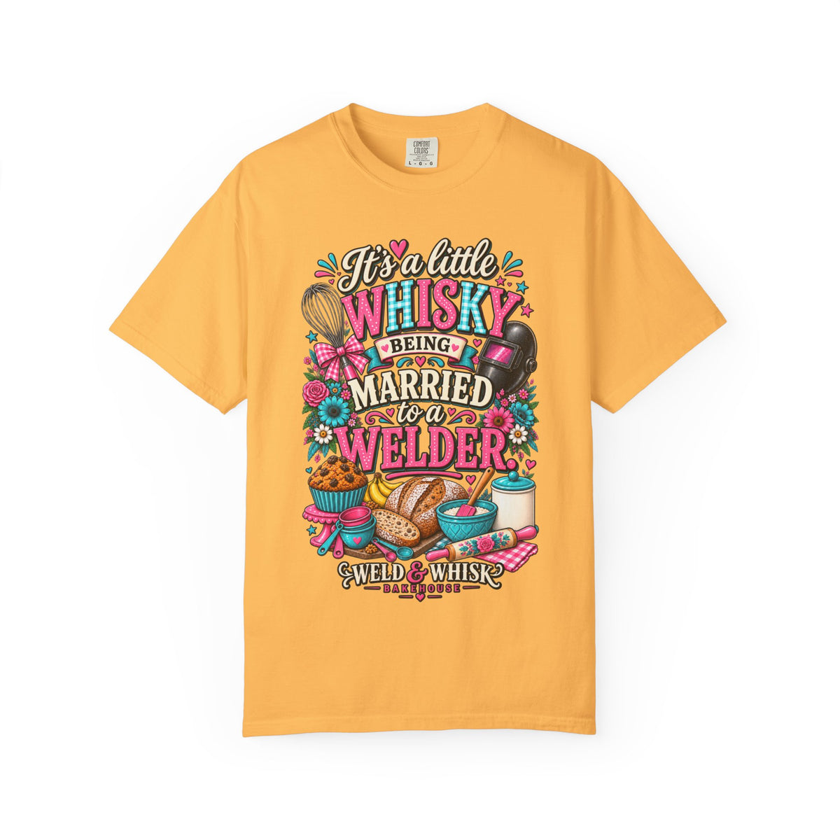 It's a Little Whisky Being Married to a Welder T-Shirt — Funny Welder Wife Gift