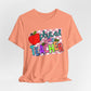 Colorful Faux Glitter Tee - PE Teacher